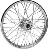 Biker's Choice 21x2.15 40-Spoke Front Wheel w/ ABS Bearing Chrome Biker's Choice 21x2.15 40-Spoke Front Wheel w/ ABS Bearing Chrome
