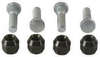 QuadBoss Front Wheel Stud & Nut Kit Fits 09-13 Kawasaki KVF650 Brute Force