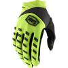 100% Airmatic Men's Gloves Flo. Yellow Large 100% Airmatic Men's Gloves Flo. Yellow Large