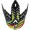 THH Helmets T710X Assault Visor Yellow/Red