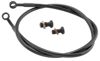 Goodridge Rear Brake Line Kit Black Fits 2012 Kawasaki ZX-14