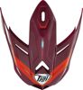 THH Helmets T710X Airtech Visor Burgundy/Blue