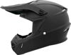 THH Helmets T730X Flat Black Youth Helmet - Medium