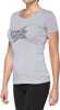 100% Women's Fioki Tee Heather Grey - Size Small 100% Women's Fioki Tee Heather Grey - Size Small