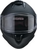 Z1R Youth Warrant Snow Helmet Matte Black - Medium - Full face snow helmet for youth riders