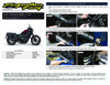 Low-Mount Black Stainless Steel Comp-S Slip On Exhaust - For 2021+ Honda Rebel 1100