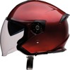 Z1R Road Maxx 2.0 Helmet Gloss Red Wine - Large - Open face helmet with drop-down sun visor