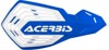 Acerbis X-Future Handguards Blue/White Universal Pair - Universal Blue/White handguards, fits 7/8" handlebars