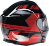 Z1R Solaris First Tracks Modular Snow Electric Helmet L Red - Modular snow helmet with electric shield