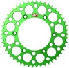 520 52T Rear Sprocket Green - For Kawasaki KDX KLX KX