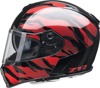 Warrant Panthera Helmet Black/Red 2XL