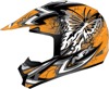 FX-17 Butterfly Helmet Matte Orange Large FX-17 Butterfly Helmet Matte Orange Large