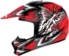 FX-17 Butterfly Helmet Matte Red Large FX-17 Butterfly Helmet Matte Red Large