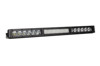 18 In LED Light Bar Single Row Straight Clear Combo Each Stage Series