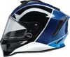 Z1R Youth Warrant Fresh Pow Snow Helmet M Purple/Blue - Full face snow helmet for youth