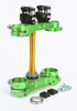 ROCS Triple Clamp 23mm Green - For 19-22 KX450 & 21-22 KX250F ROCS Triple Clamp 23mm Green - For 19-22 KX450 & 21-22 KX250F