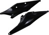 Cycra Side Number Plates Black Fits KTM