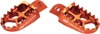 Evolution Racing Footpegs - 57mm Orange - For KTM 98-20 SX 50/65/125-525 & 07-15 SX-F/EXC-F Evolution Racing Footpegs - 57mm Orange - For KTM 98-20 SX 50/65/125-525 & 07-15 SX-F/EXC-F