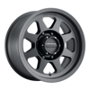 MR701 17x9 -12mm Offset 8x6.5 130.81mm CB Matte Black Wheel