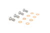 Goodridge G-STOP SS Braided Brake Line Kit Fits 00-06 Nissan Sentra 2.0L ABS