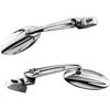 *OPEN BOX* Fairing Mount Trident Mirrors For Sport Bikes - Fits Mounting Holes 1" to 1-5/8" apart *OPEN BOX* Fairing Mount Trident Mirrors For Sport Bikes - Fits Mounting Holes 1" to 1-5/8" apart