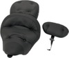 Super Touring Studded Vinyl 2-Up Seat Backward w/Backrest - For 08-20 FLH FLT Super Touring Studded Vinyl 2-Up Seat Backward w/Backrest - For 08-20 FLH FLT