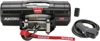 Warn AXON 5500 Winch with Wire Rope Black