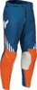 Thor Launchmode Zone Pants Blue/Orange Men's Size 42 - Men's off-road race pants, Blue/Orange, Size 42