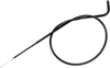 Black Vinyl Choke Cable - For 86-88 Kawasaki KLF300 Bayou