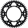 Aluminum Rear Sprocket 48T Black - For 80-16 Kawasaki Suzuki Aluminum Rear Sprocket 48T Black - For 80-16 Kawasaki Suzuki
