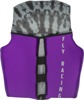 Fly Racing Women's Neoprene Flotation Vest Purple/Grey/Black Medium - Women's flotation vest, Purple/Grey/Black, Medium