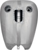 Drag Specialties One-Piece Extended Gas Tank Raw Harley Softail 06-17 - Extended 5.1-gallon tank for Harley Softail 06-17