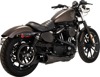 Vance & Hines SS 2-1 Black Full System Exhaust Fits Sportster 2004-2013