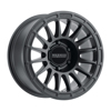 MR314 17x8.5 0mm Offset 6x5.5 106.25mm CB Matte Black Wheel