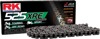 RK 525XRE-130 XW-Ring Chain 130 Links Natural - 130 link XW-Ring chain for mid-size motorcycles