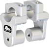 Pivoting Handlebar Riser 2" Silver Pivoting Handlebar Riser 2" Silver