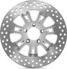 Chrome 11.8" Rear Brake Rotor by Performance Machine