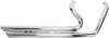 Speedster Slashdown Chrome Full Exhaust - For 06-11 Harley Dyna Speedster Slashdown Chrome Full Exhaust - For 06-11 Harley Dyna