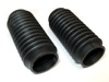 Black Fork Boots - Pair - 50mm Upper & Lower - Replaces Triumphs/BSA #97-1645
