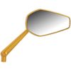 Arlen Ness Mini Stocker Mirror Right Side Gold Arlen Ness Mini Stocker Mirror Right Side Gold