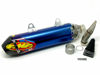 Blue Anodized Factory 4.1 Slip On Exhaust - For 20-23 KTM, Husqvarna, Gas Gas 250/350/450/500
