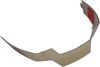 ICON Airflite Helmet Rear Spoiler Gold One Size - Replacement rear spoiler for ICON Airflite helmets