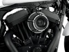 Arlen Ness Slot Track Inverted Air Cleaner Kit Contrast Cut Black