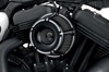 Arlen Ness Slot Track Inverted Air Cleaner Kit Contrast Cut Black