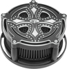 Ace's Wild Billet Air Cleaner Darkside Black - For 08-17 Harley Ace's Wild Billet Air Cleaner Darkside Black - For 08-17 Harley