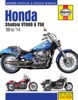 Haynes Repair Manual Soft Cover For 88-14 Honda VT600 & 750 Shadows