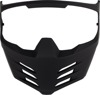ICON Elsinore Helmet Face Mask Matte Black One Size - Replacement face mask for Icon Elsinore helmets