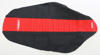 Red & Black Pleated Gripper Seat Cover Red & Black Pleated Gripper Seat Cover