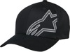 Alpinestars Share Hat Black Small/Medium - Black flex fit hat, size S/M