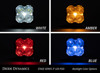 SS3 LED Pod Sport - White SAE Fog Standard (Pair) SS3 LED Pod Sport - White SAE Fog Standard (Pair)